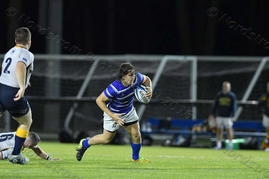 Wheaton Men\'s Rugby vs Mass Maritime.  Photo by Keith Nordstrom